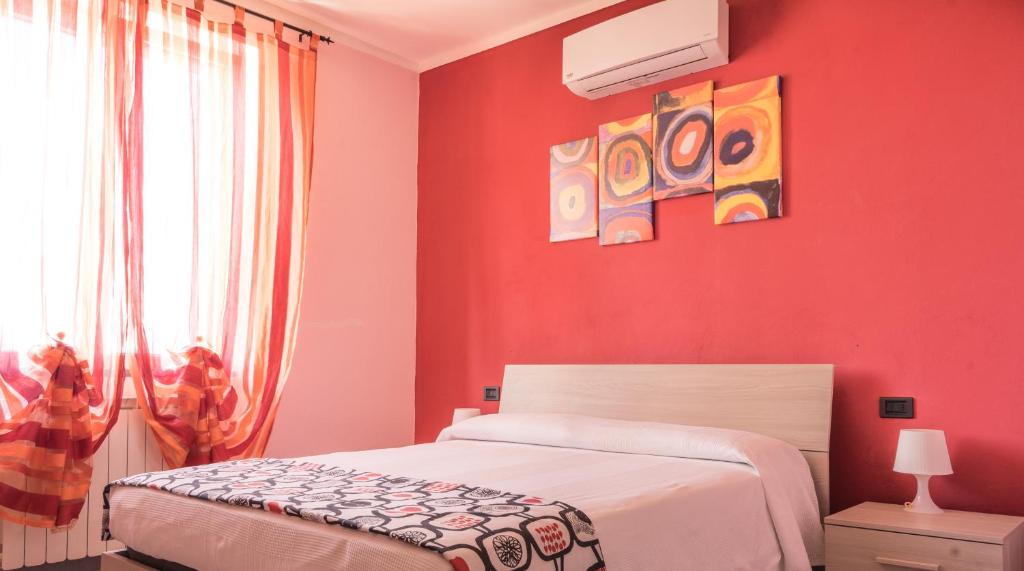 Posteľ alebo postele v izbe v ubytovaní B&B La Fontanella