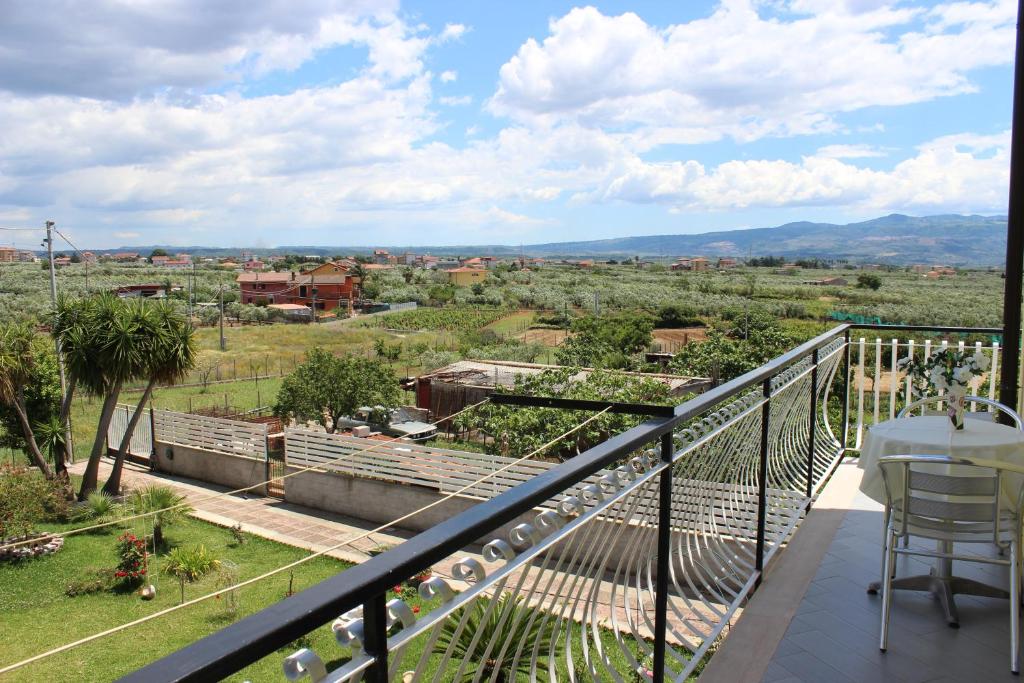 Nespecifikovaný výhled na hory nebo výhled na hory při pohledu z bed and breakfast