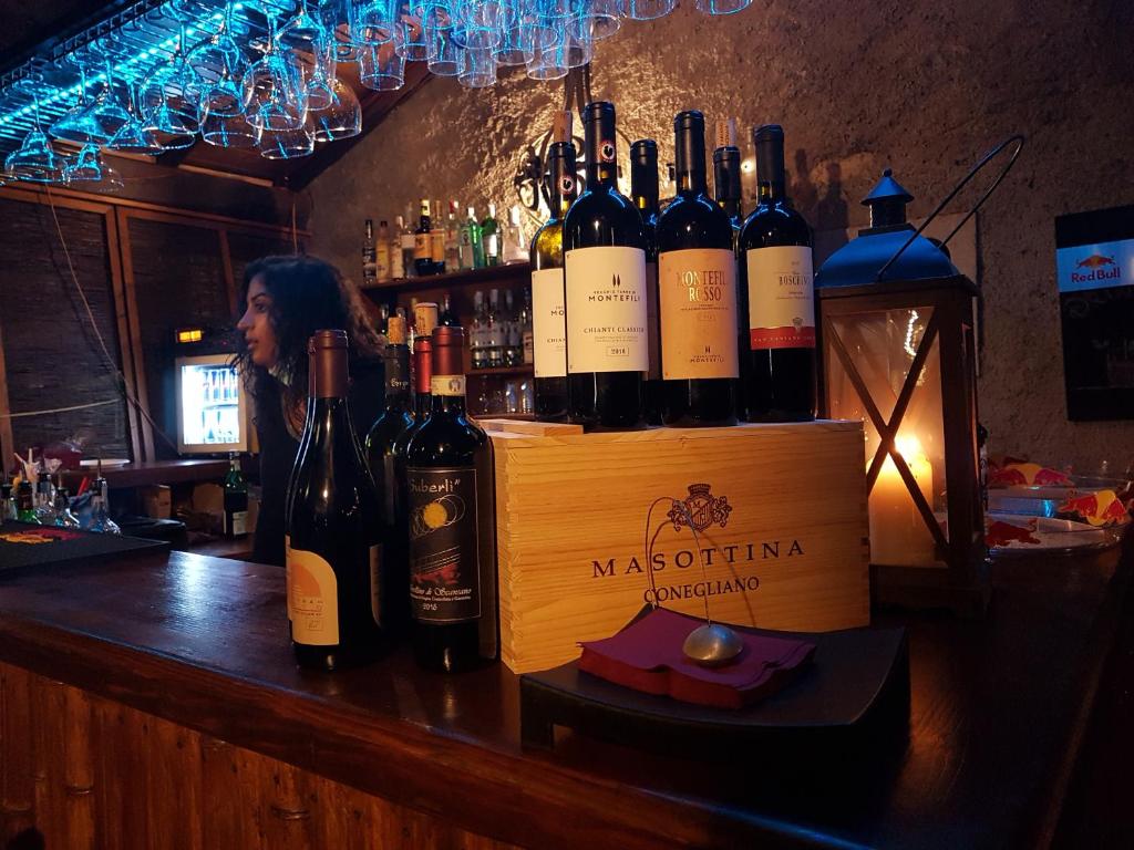 Nápoje v ubytovaní Antico Uliveto
