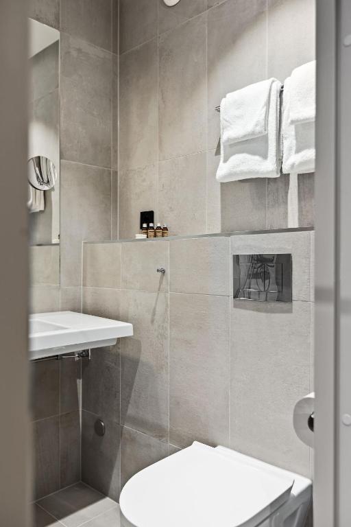 Koupelna v ubytování Comfort Hotel Sundsvall