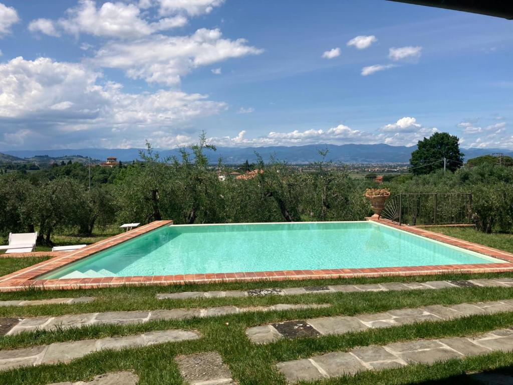 The swimming pool at or close to Podere agli Arrighi
