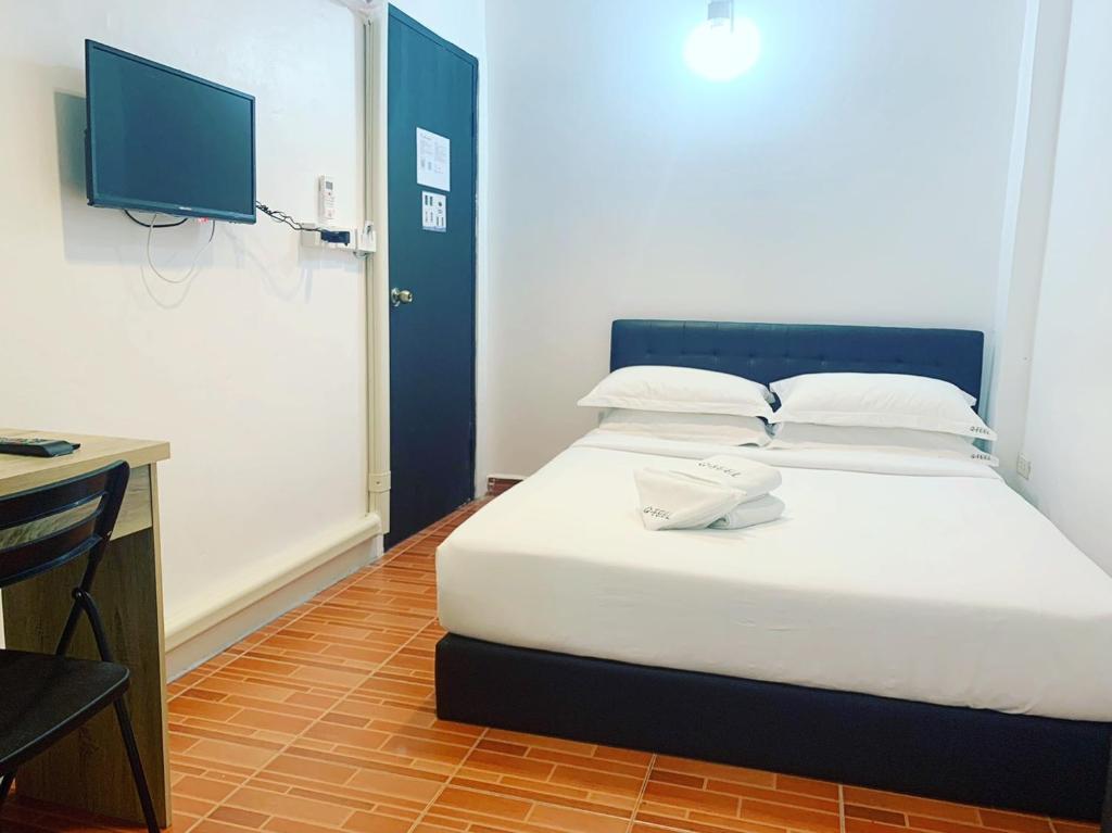 Postel nebo postele na pokoji v ubytování Gfeel Hostel