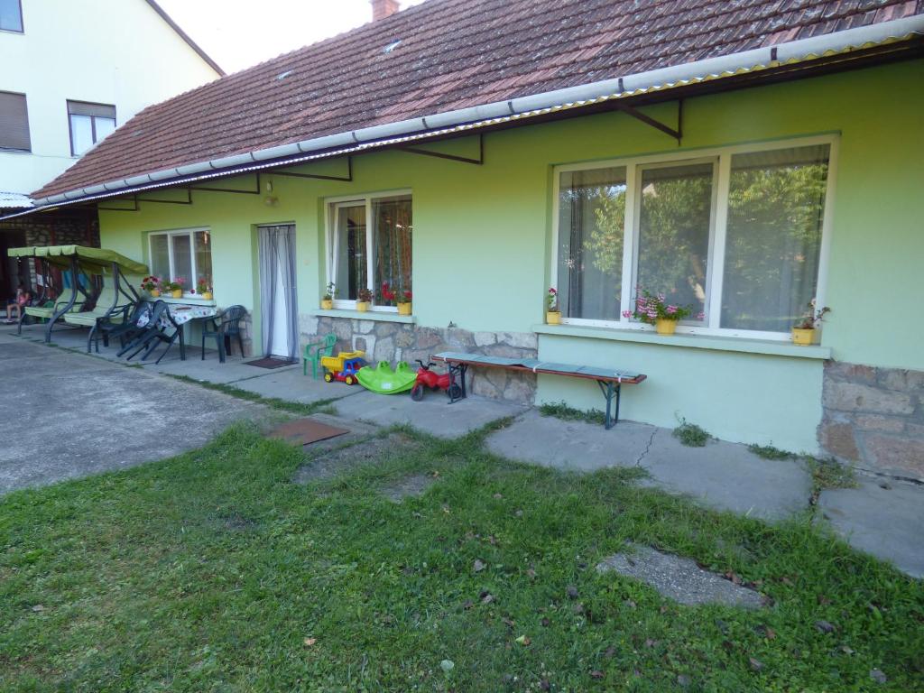 Zahrada ubytování Relax Bogács