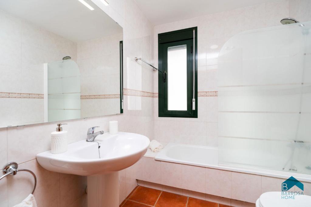 Koupelna v ubytování Duplex Aldea Del Coto