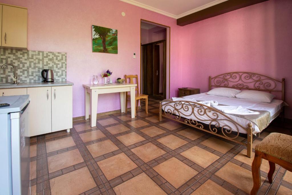 Postel nebo postele na pokoji v ubytování Hotel Inter