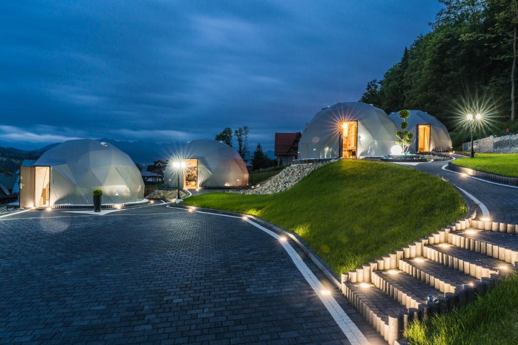 Příroda nedaleko luxury tent Glamp Royal Biały Dunajec