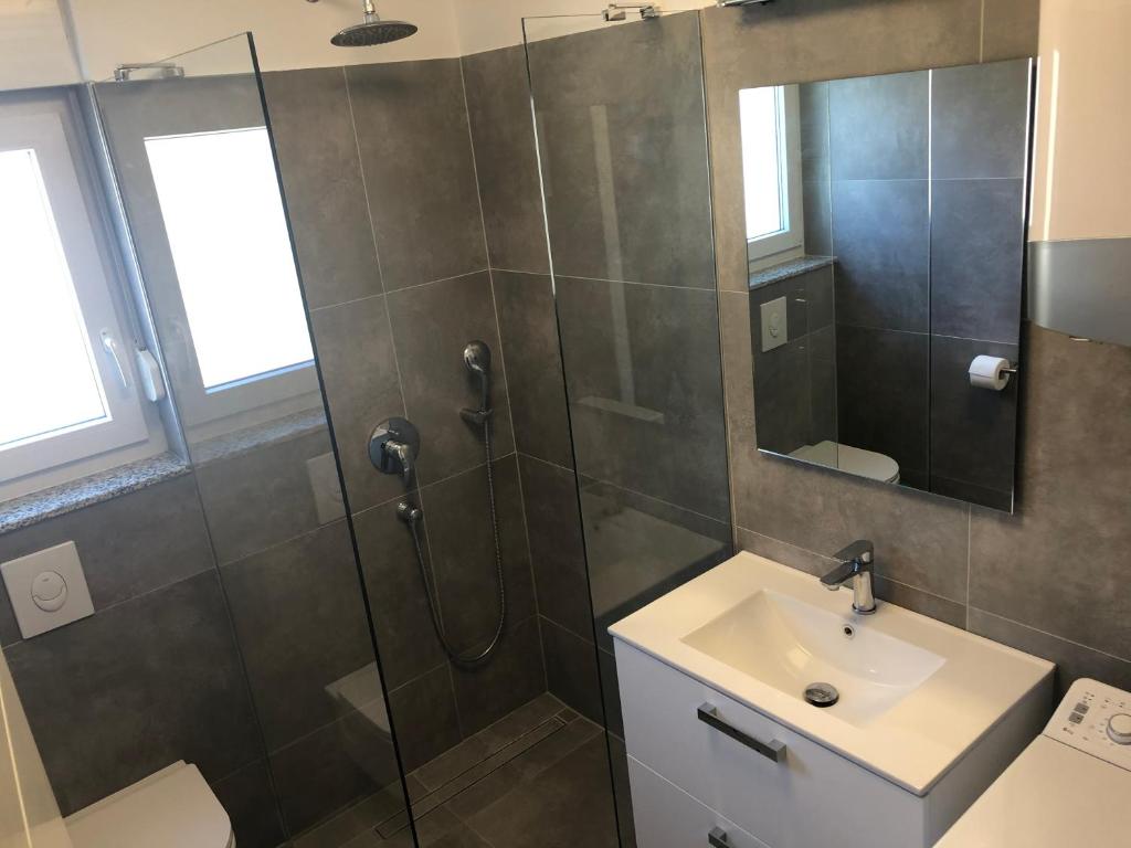 Kúpeľňa v ubytovaní Apartment Lea