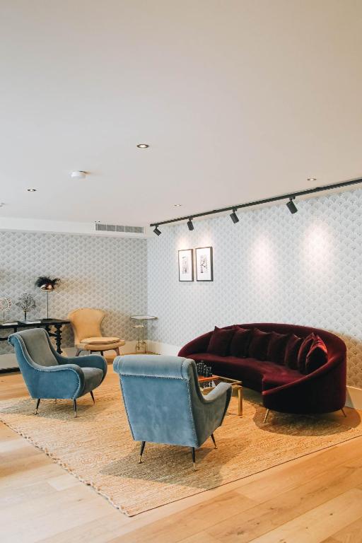 Posezení v ubytování Hotel FRANQ