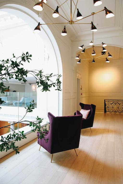 Posezení v ubytování Hotel FRANQ