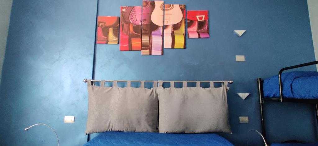 Postel nebo postele na pokoji v ubytování B&B SanRock