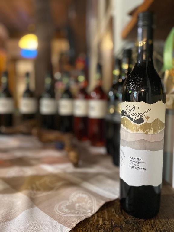 Nápoje v ubytování Weingut Pugl