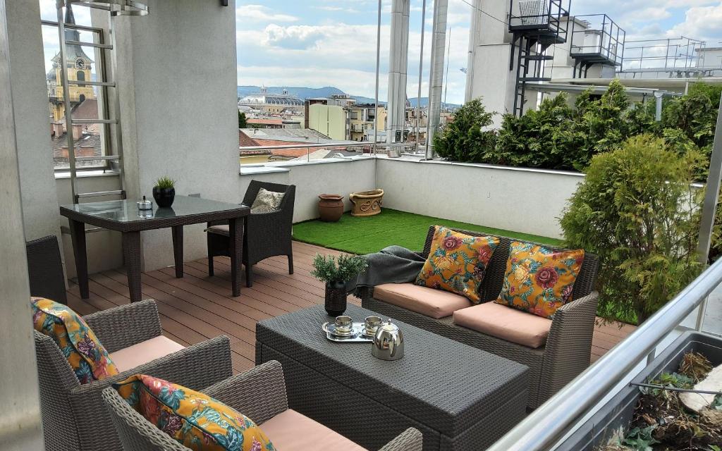 Posedenie v ubytovaní Bp Central Home