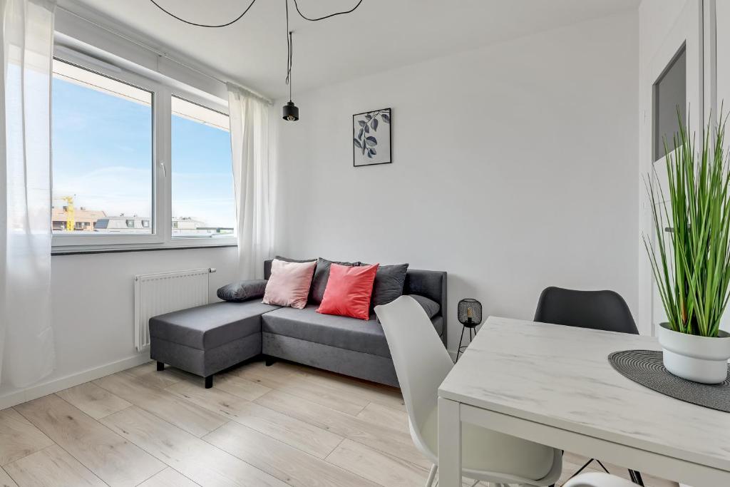 Posedenie v ubytovaní Apartamenty Świętej Barbary