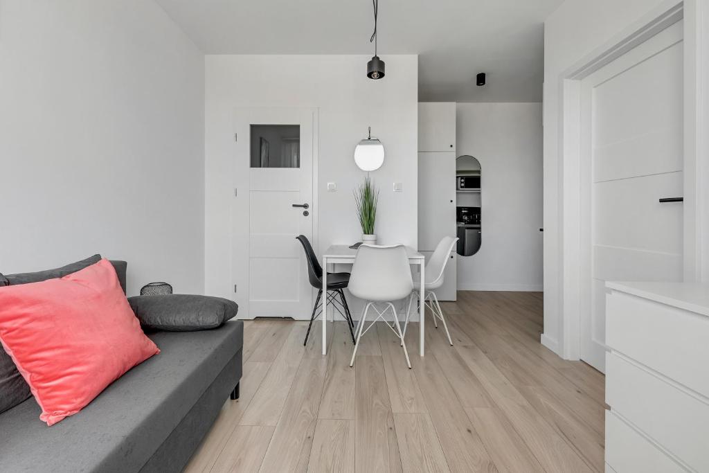 Posedenie v ubytovaní Apartamenty Świętej Barbary