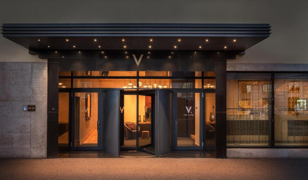 Majutusasutuse Hotel Victoria fassaad või sissepääs
