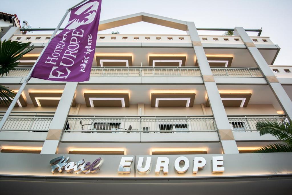 Certifikát, hodnocení, plakát nebo jiný dokument vystavený v ubytování Hotel Europe