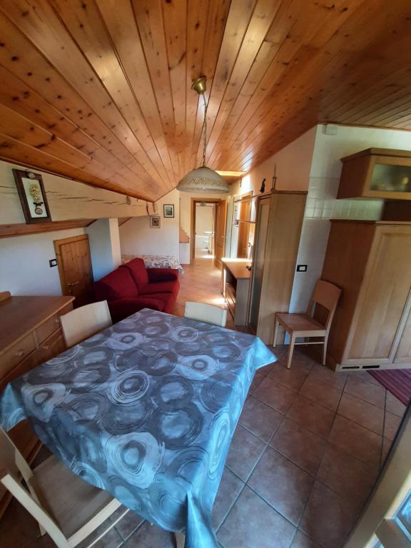 Postel nebo postele na pokoji v ubytování Casa Pergher