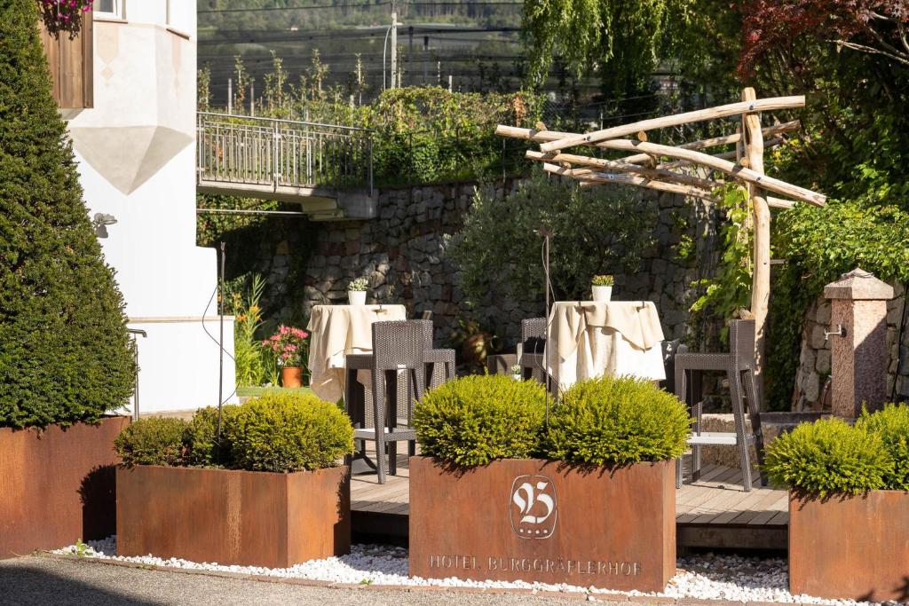 Zahrada ubytování Hotel Burggräflerhof