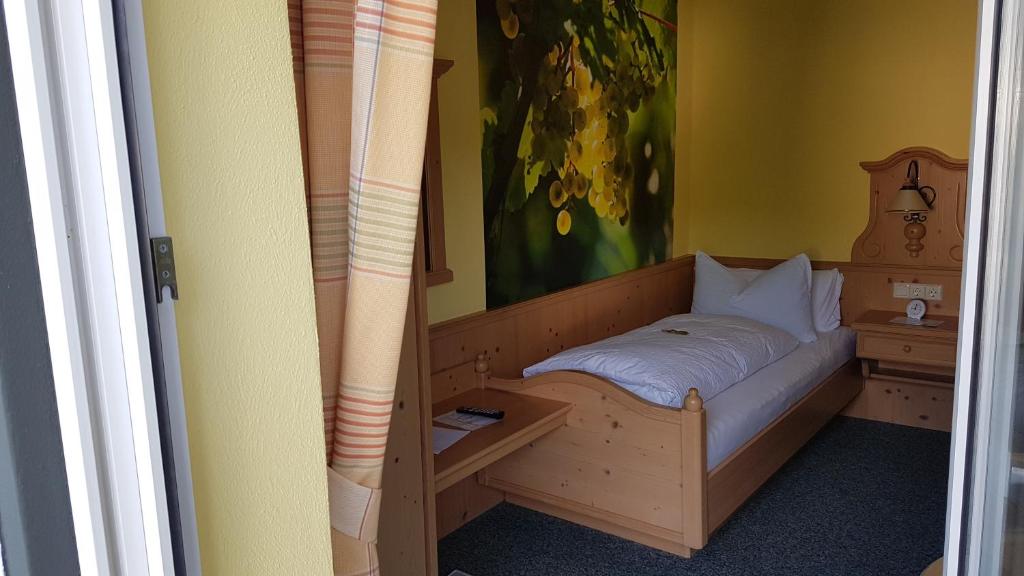 Postel nebo postele na pokoji v ubytování Brunnenhof