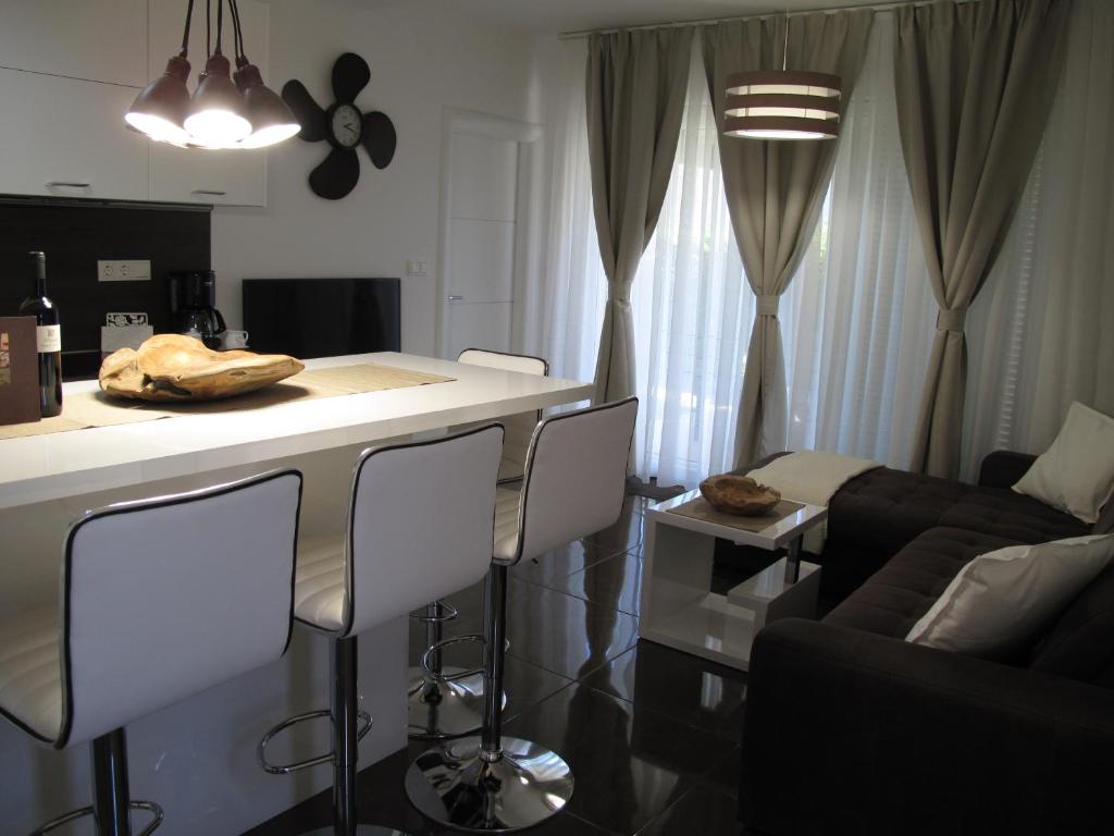 Posezení v ubytování Apartments Mia Krk