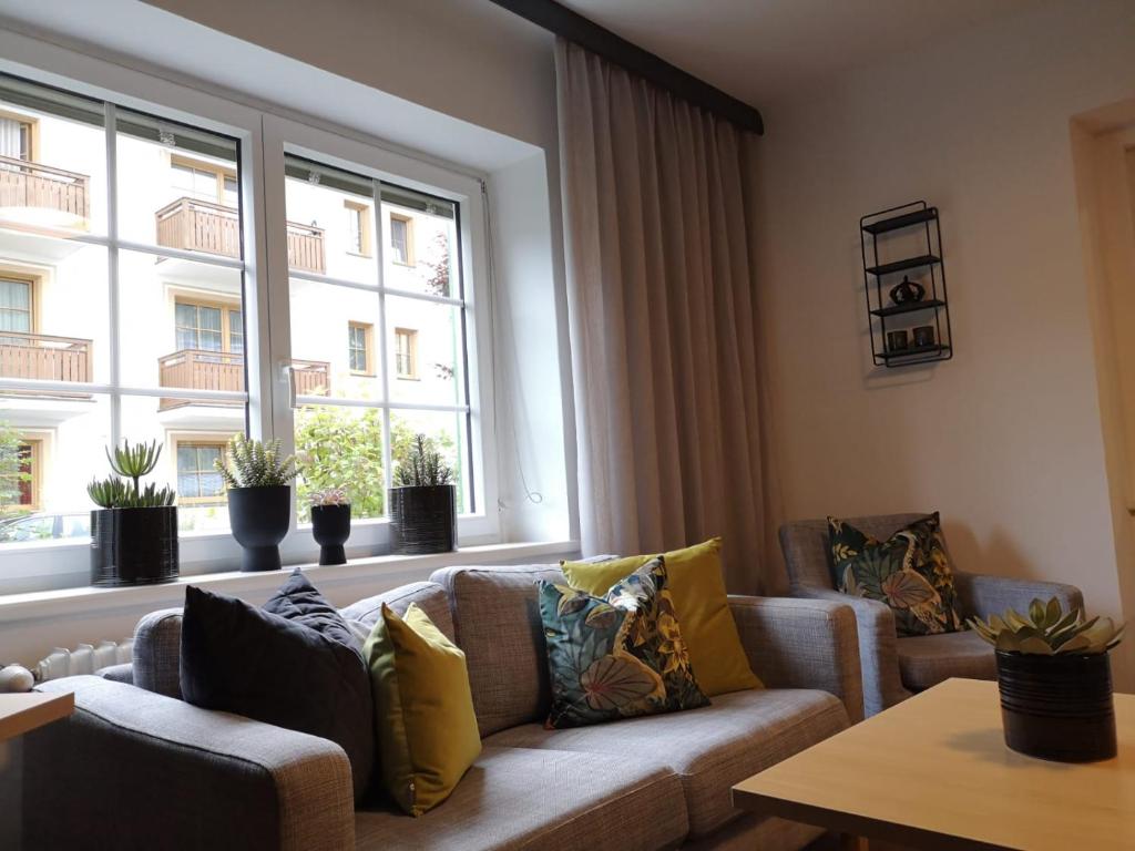 Posezení v ubytování Seehotel Sissi