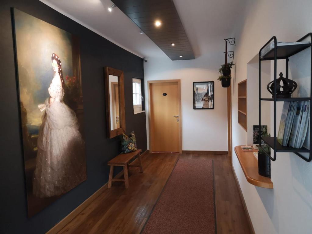 Kuchyň nebo kuchyňský kout v ubytování Seehotel Sissi