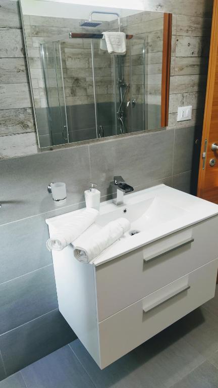 Koupelna v ubytování B&B FRONTEMARE San Salvo Marina CH