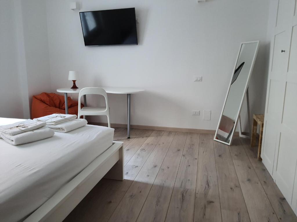Posteľ alebo postele v izbe v ubytovaní Isabella d'Aragona Guest House