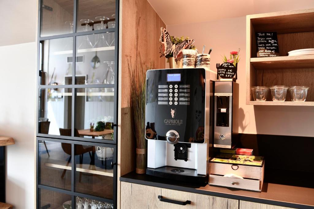 Kuchyň nebo kuchyňský kout v ubytování B&B 't Motjeshof