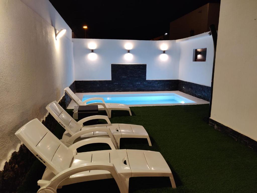 Villas SUNNY PARADISE, Heater pool en Corralejo, Fuerteventura