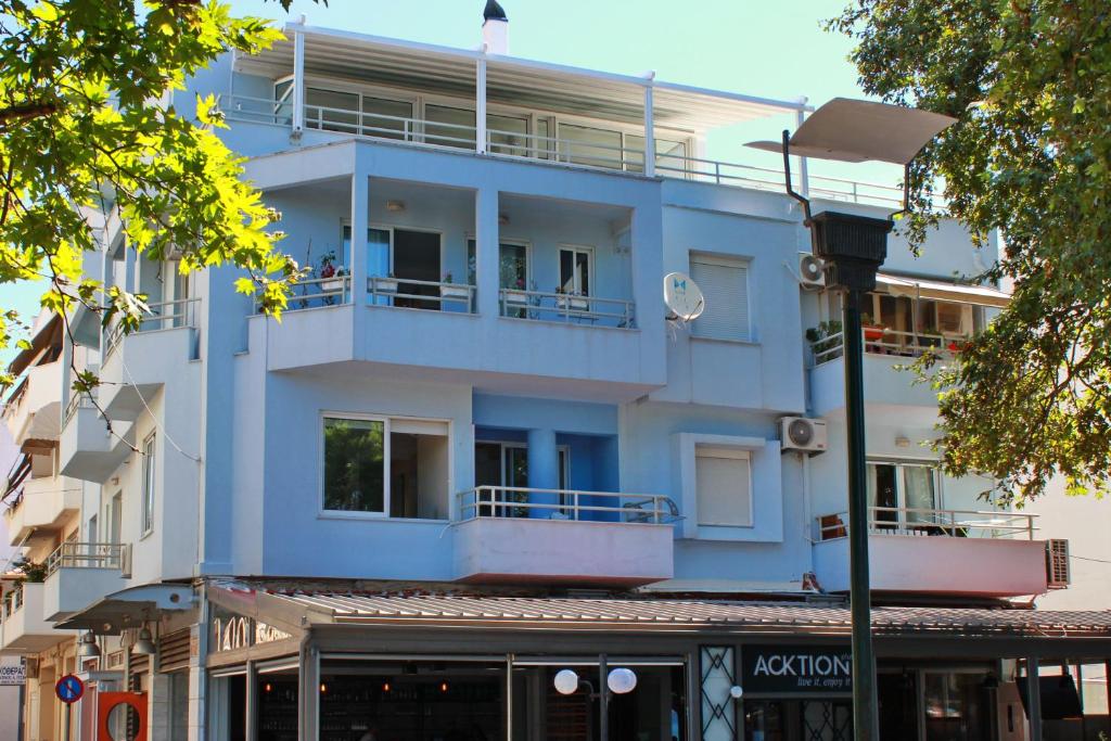Budynek, w którym mieści się apartament