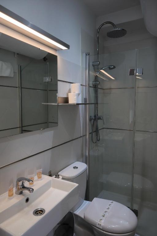 Koupelna v ubytování Triana Suite Dreams