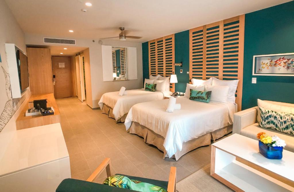 Dreams Natura Resort & Spa - All Inclusive - Junior Suite Vista Tropical - Camas Dobles