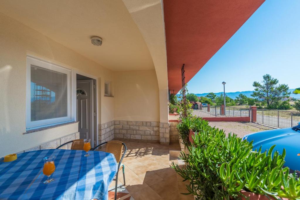 Balkón alebo terasa v ubytovaní Lavanda Apartment