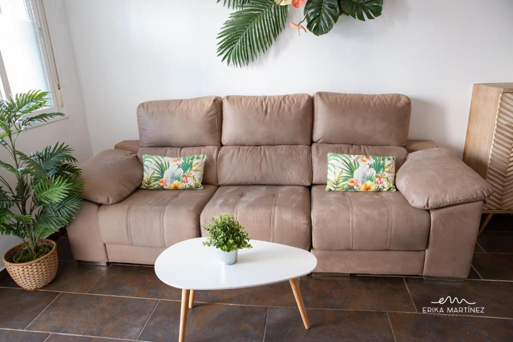 Część wypoczynkowa w obiekcie Apartamento Cañadilla MRZ Rentals