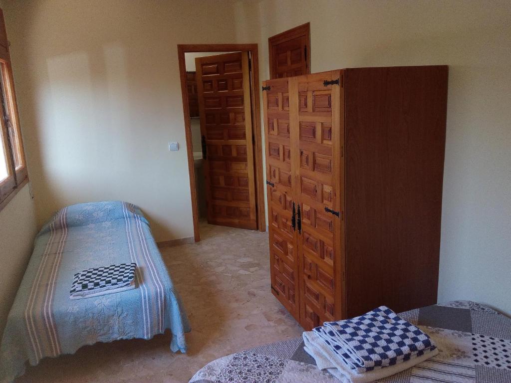 Postel nebo postele na pokoji v ubytování villa Garibaldi
