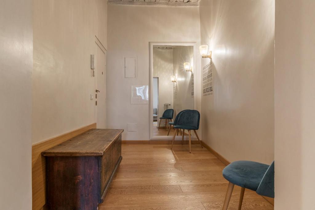 Część wypoczynkowa w obiekcie Piazza Navona Elegant Apartment