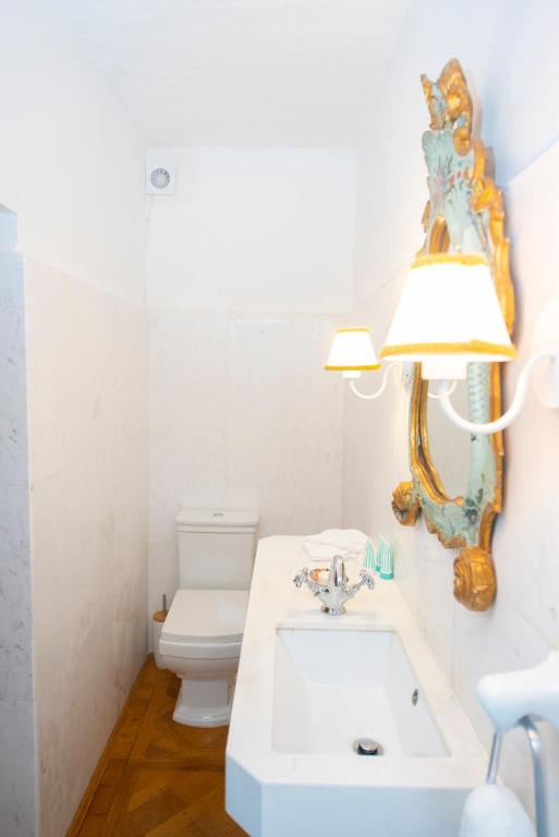 Koupelna v ubytování Casa Rocca Piccola B&B