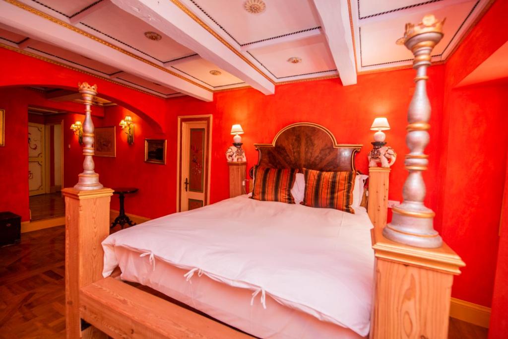 Postel nebo postele na pokoji v ubytování Casa Rocca Piccola B&B
