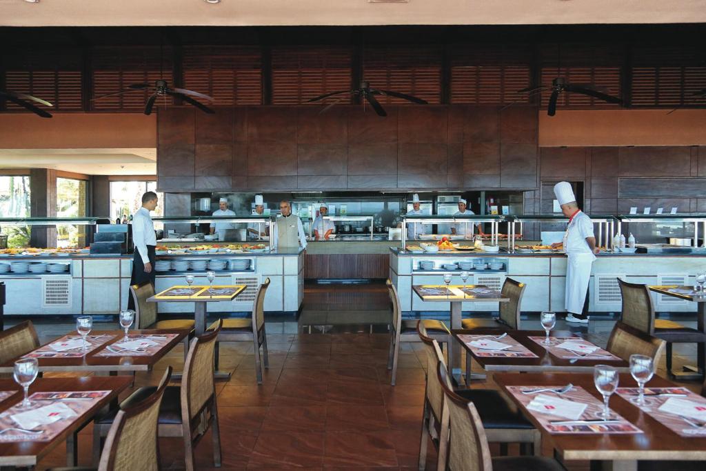Restaurace v ubytování Hotel Riu Tikida Beach - Adults Only - All inclusive
