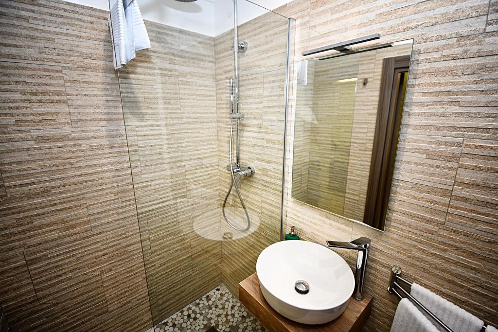 Kúpeľňa v ubytovaní B&B AURORA