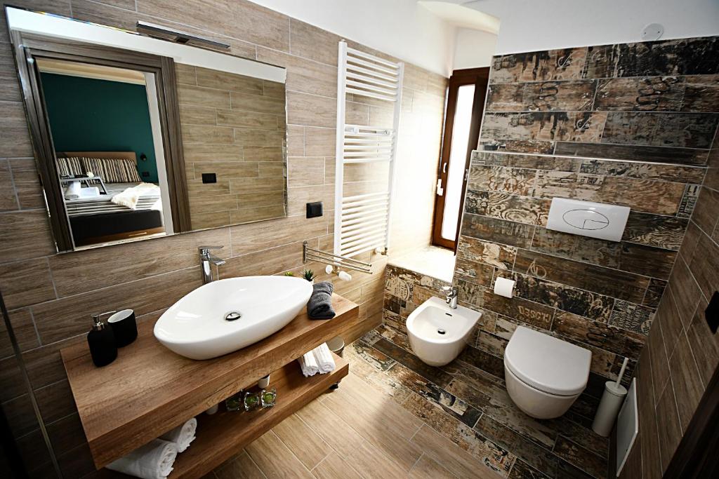 Kúpeľňa v ubytovaní B&B AURORA