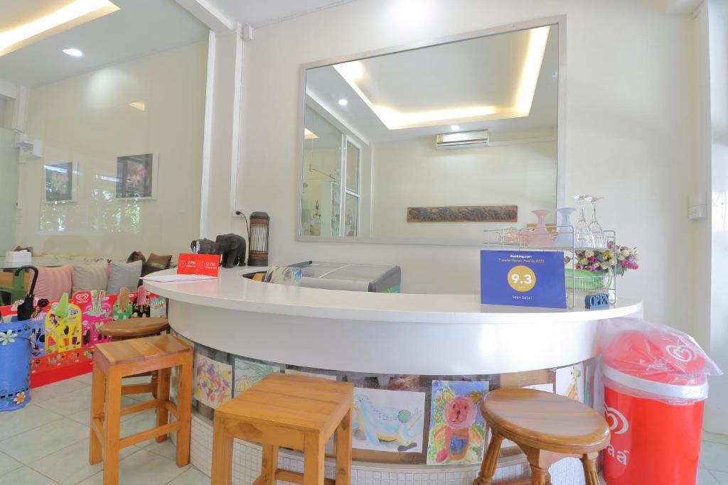 Posezení v ubytování Saen Sabai Hostel