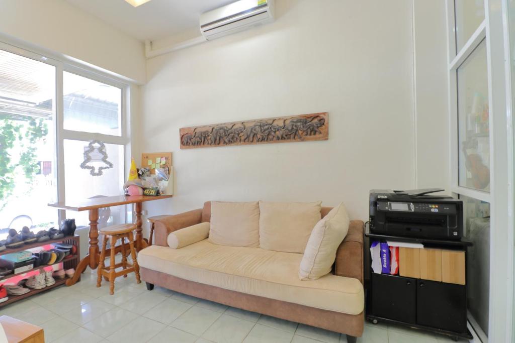 Posezení v ubytování Saen Sabai Hostel