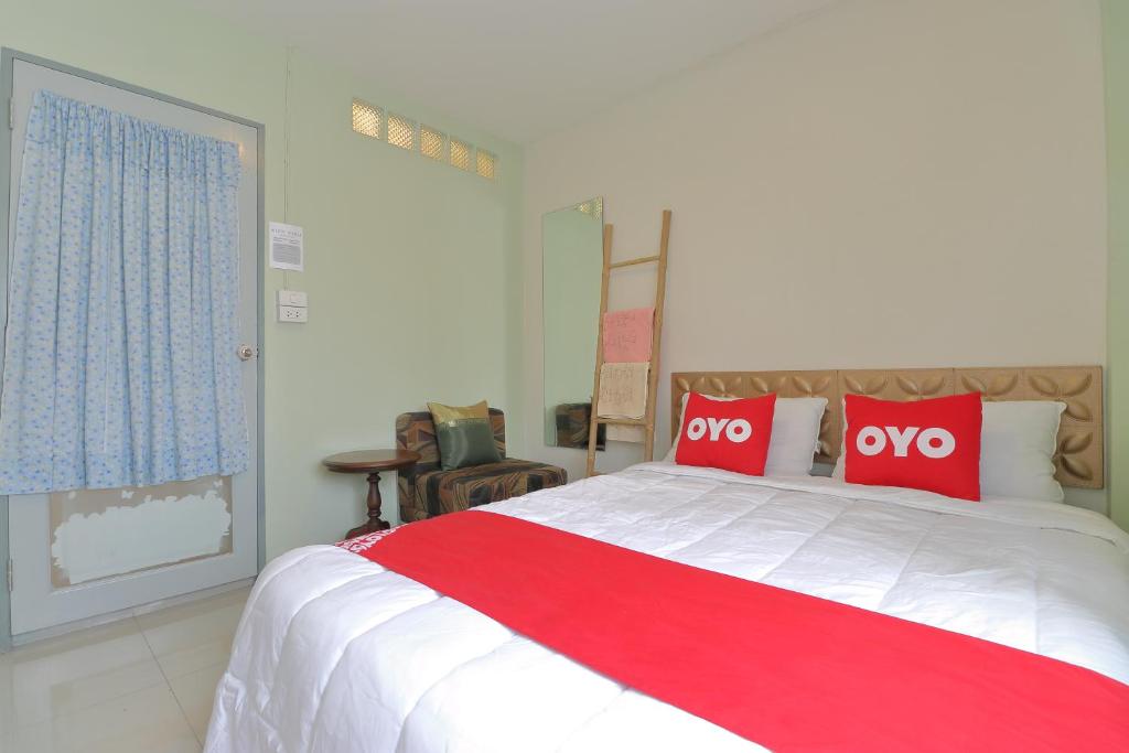 Postel nebo postele na pokoji v ubytování Saen Sabai Hostel