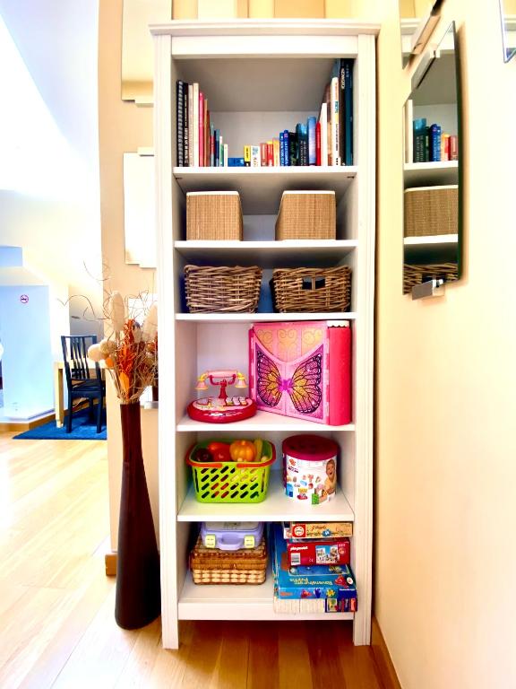 The library in Az apartmant