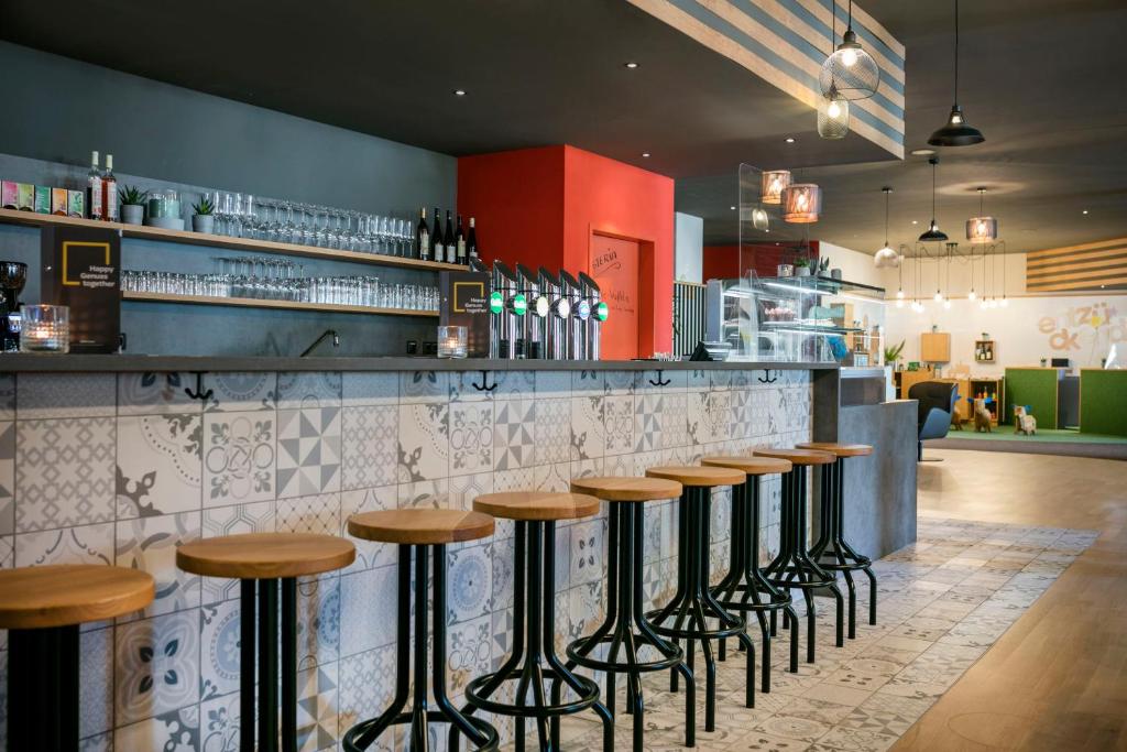 Lounge nebo bar v ubytování JUFA Hotel Weiz