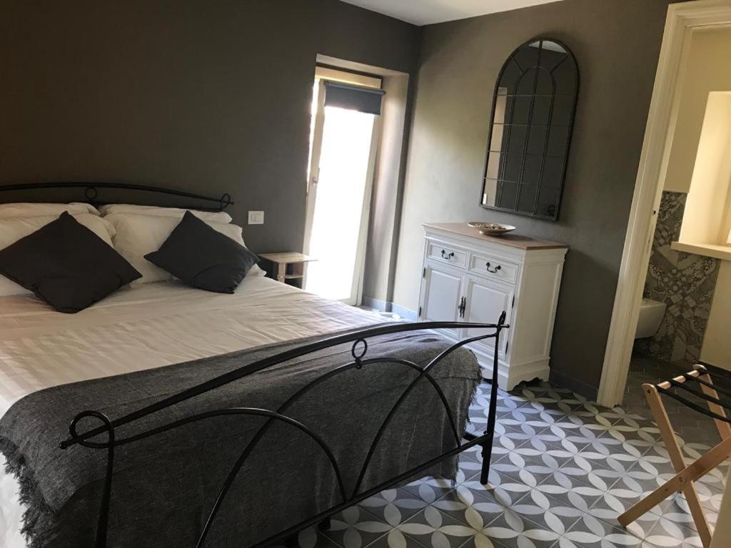 Postel nebo postele na pokoji v ubytování Al biancospino- Camere- Ristorante