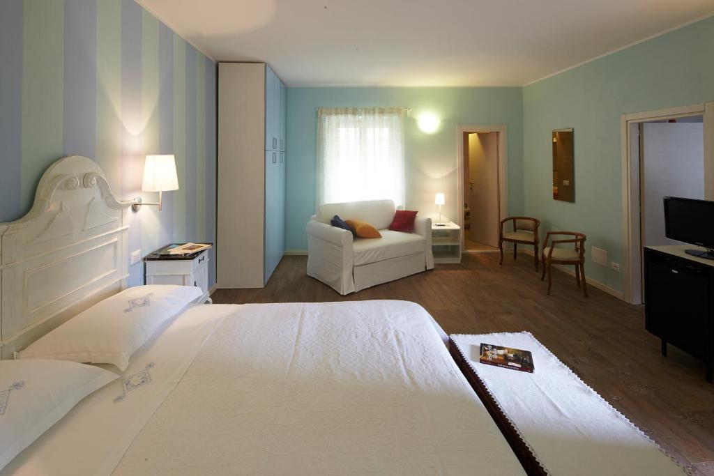 Posteľ alebo postele v izbe v ubytovaní La Vecchia Latteria - B & B