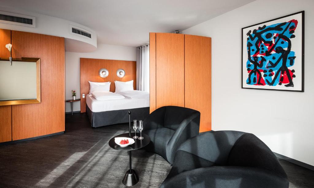Posezení v ubytování Penck Hotel Dresden